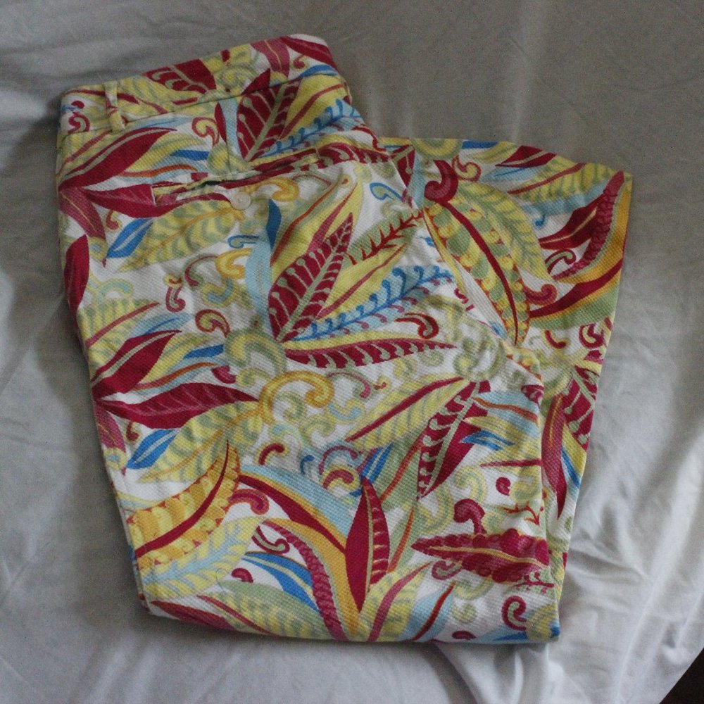 Tommy Hilfiger Multi color Capri sz12